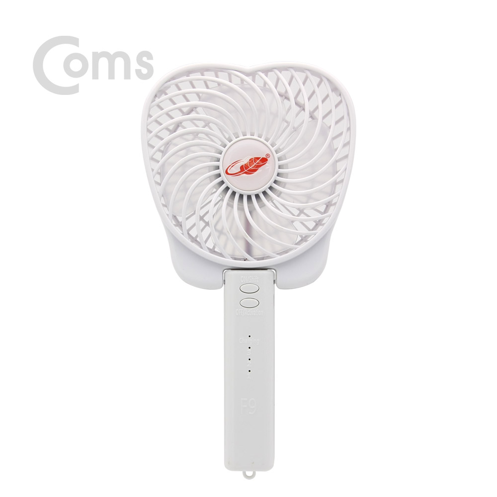 Coms USB 접이식 선풍기 (18650 충전식) / 휴대용 핸디 선풍기 / 토네이도 / 3단계풍량조절