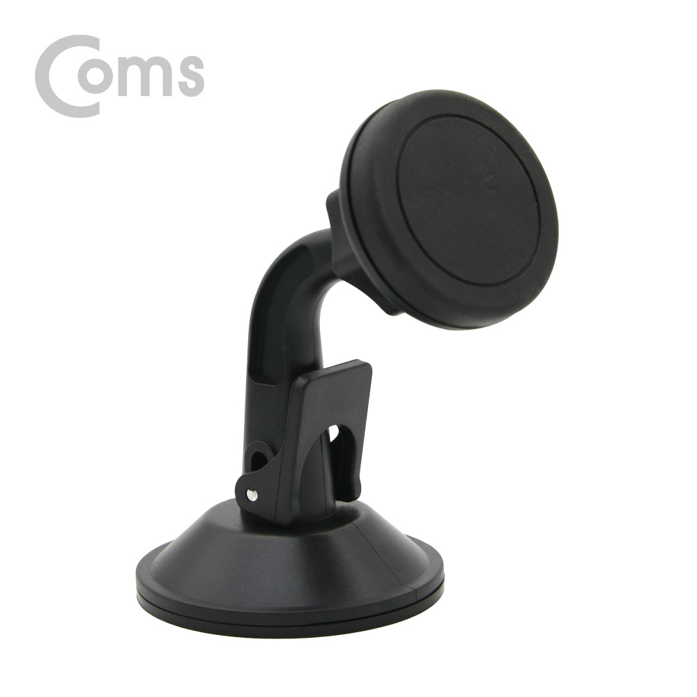 Coms 차량용 스마트폰 거치대 / 대쉬보드, 유리 흡착식 / 마그네틱 거치