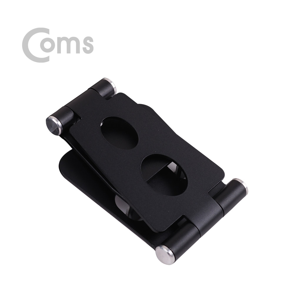 Coms 접이식 스마트폰 스탠드, Black/ 스마트폰 거치대