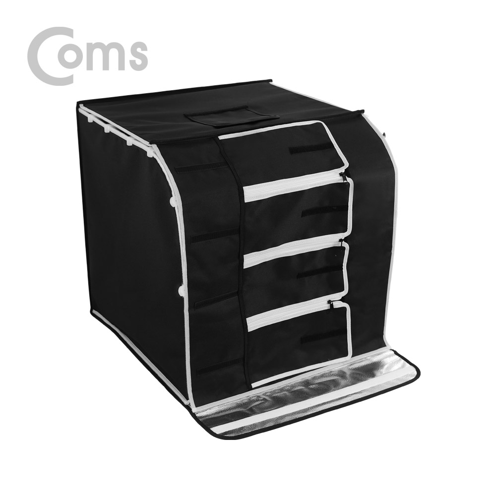 Coms 휴대용 미니 촬영스튜디오(중) 80x80 /제품촬영/귀금속/소품촬영용/포토박스/국내생산품