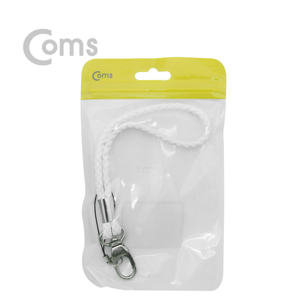 Coms 스트랩(고리형) White / 손목 스트랩 / 스마트폰 / 카메라