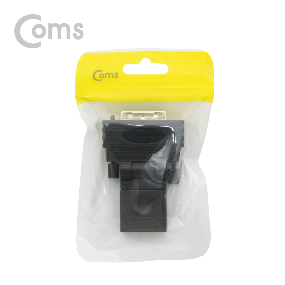 Coms HDMI 젠더(HDMI F/DVI M) 회전형