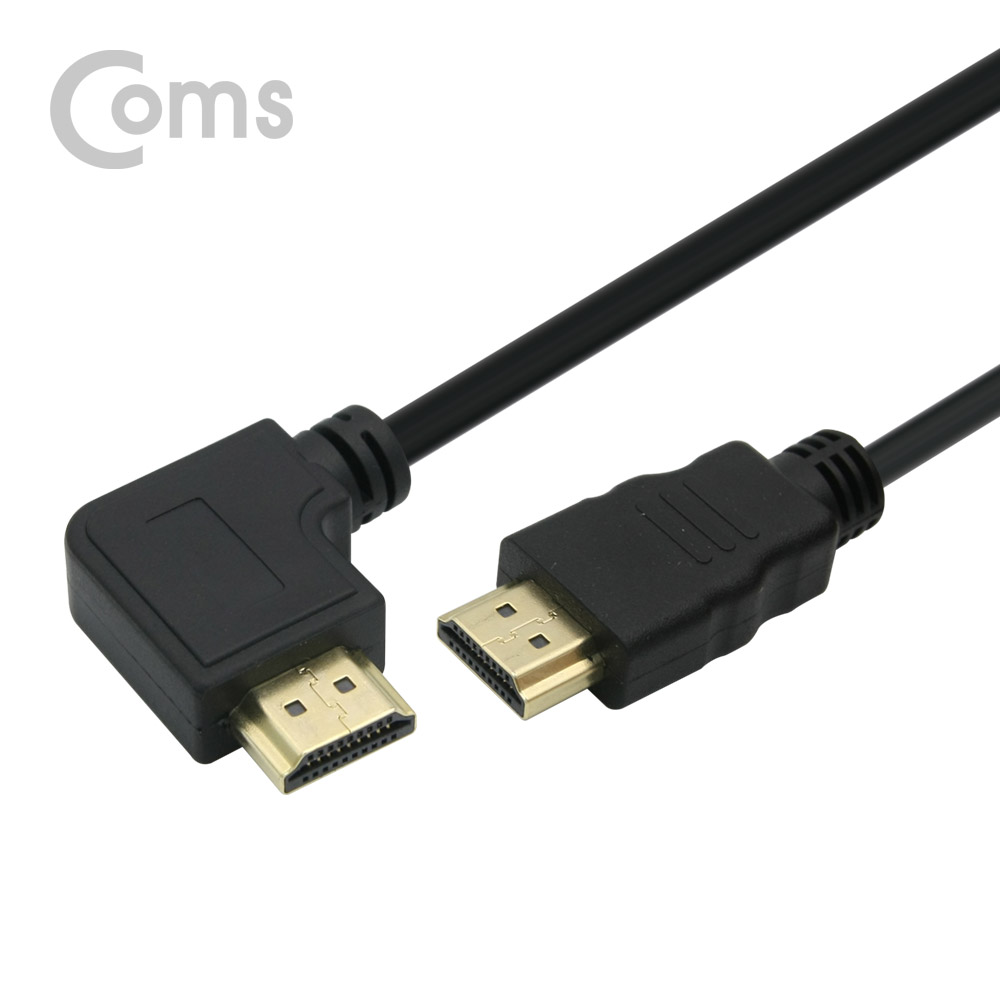 Coms HDMI 케이블(스프링/우향꺾임(꺽임))