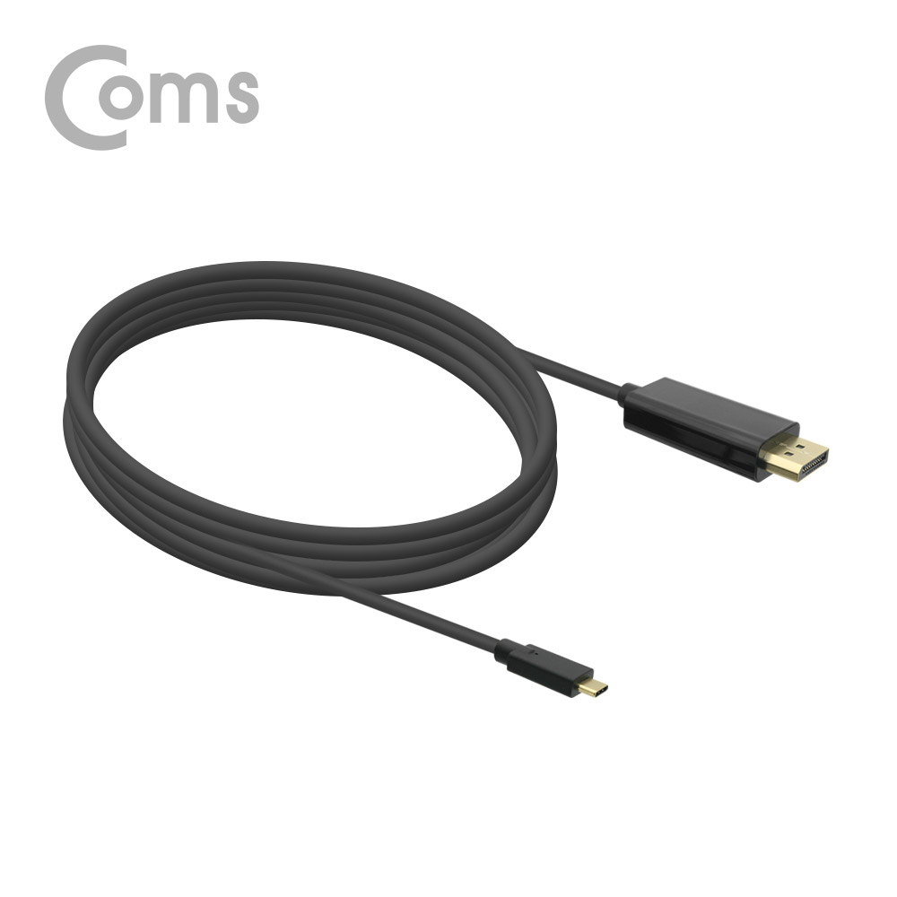 Coms USB 3.1 Type C(M) to DP(M) 변환 컨버터 케이블 2M