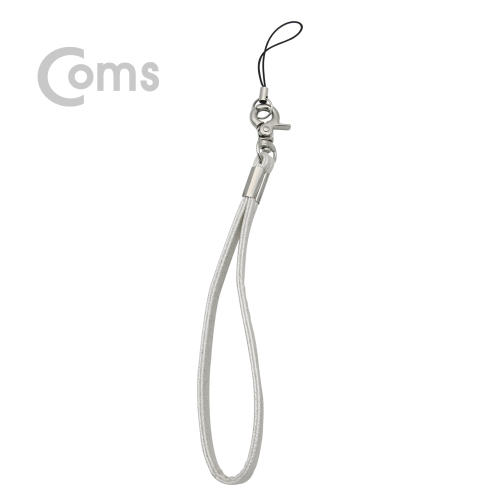 Coms 스트랩(고리형) White / 손목 스트랩 / 스마트폰 / 카메라