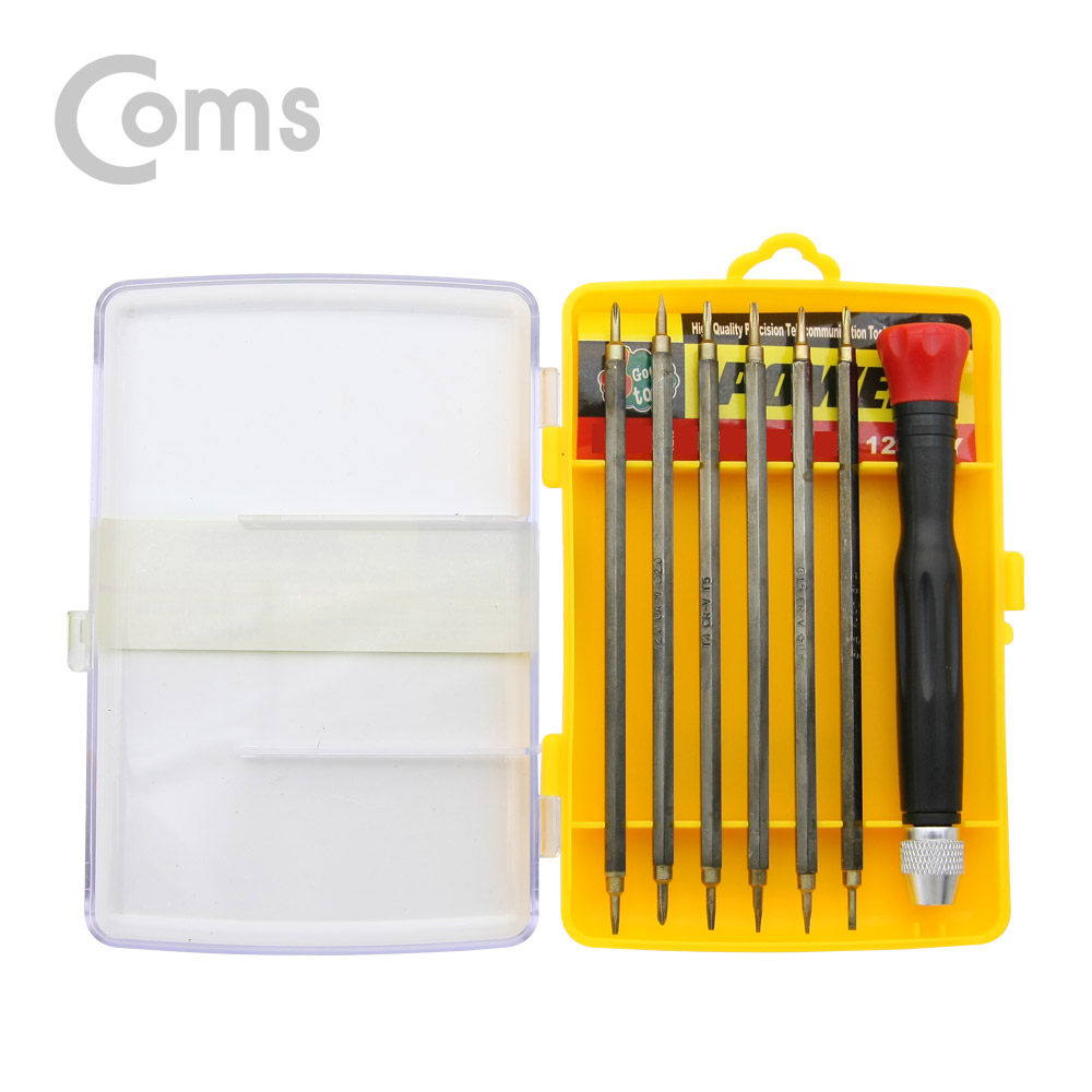 Coms 정밀 드라이버 공구세트 / 일자 / 십자 / 별형