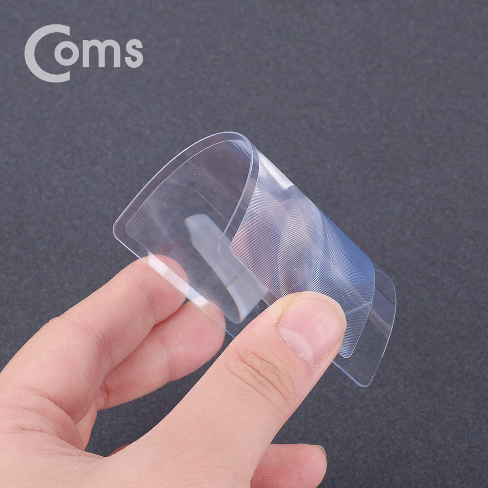 Coms 카드형 돋보기 / 확대경 / 사각 / 슬림형