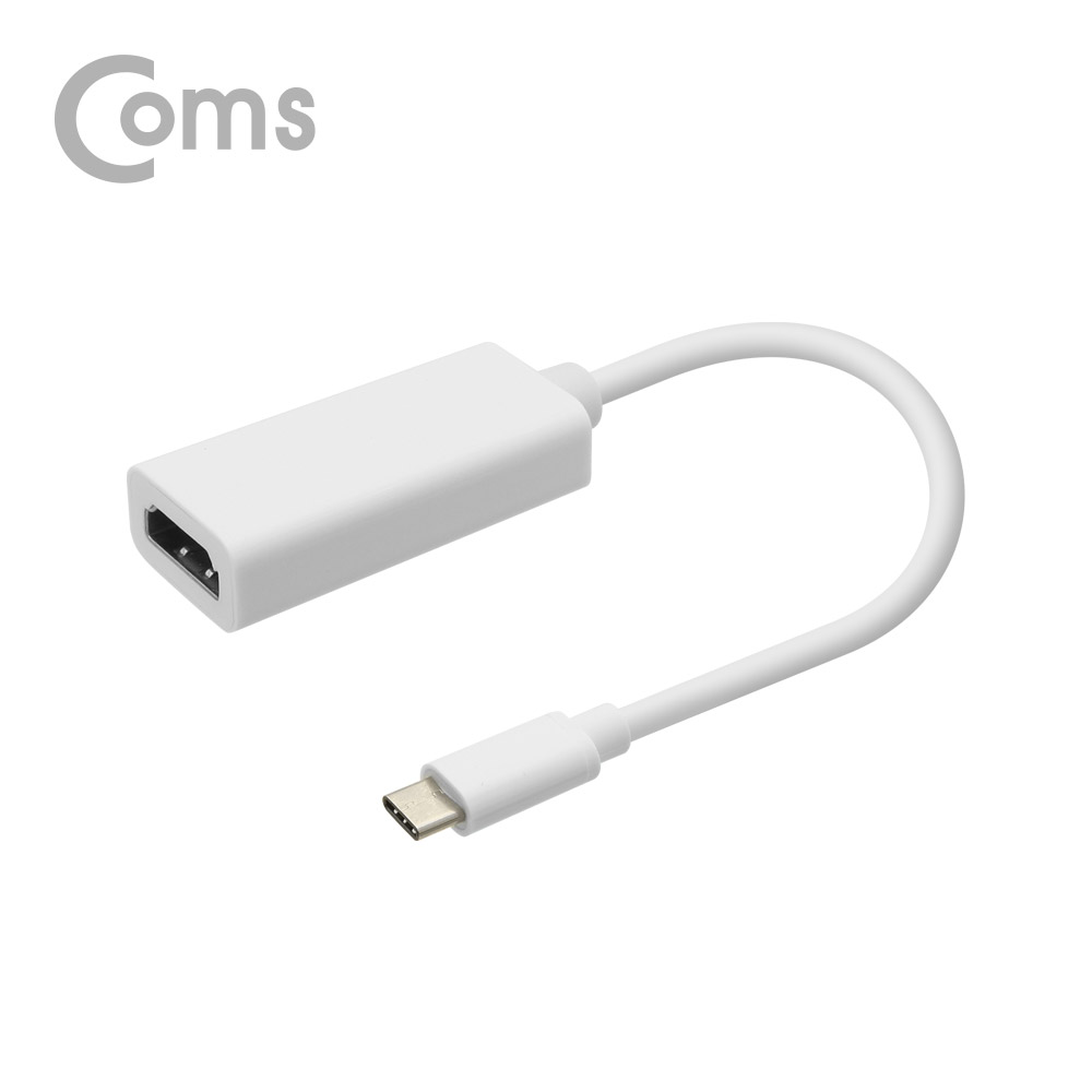 Coms USB 3.1 Type C(M) / HDMI(F) 변환 컨버터 20cm