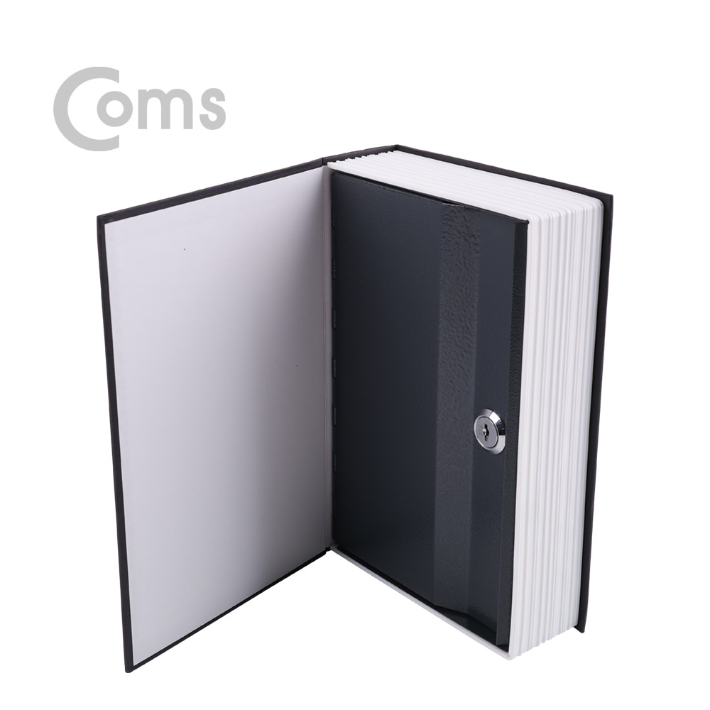Coms 책 금고/ 시크릿 북세이프 / 비밀금고 / 책모양 금고 / Black