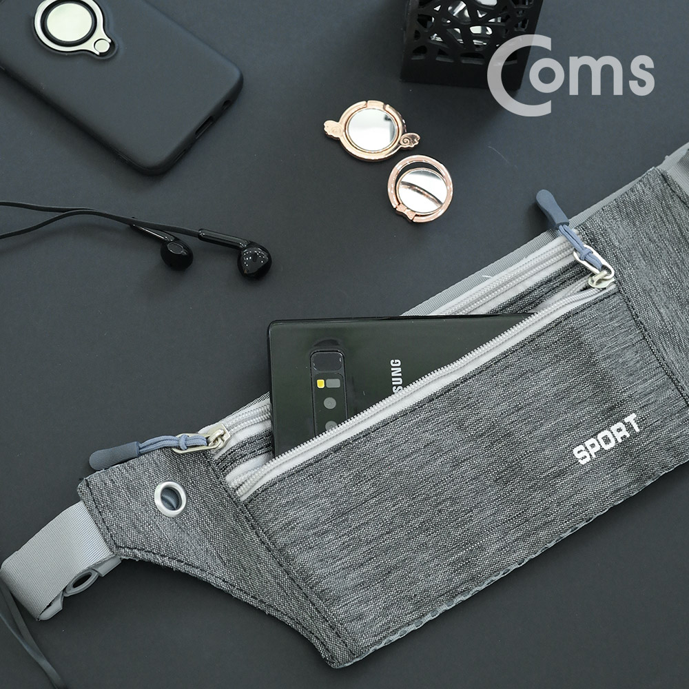 Coms 다용도 포켓 / Black / 허리벨트 / 파우치