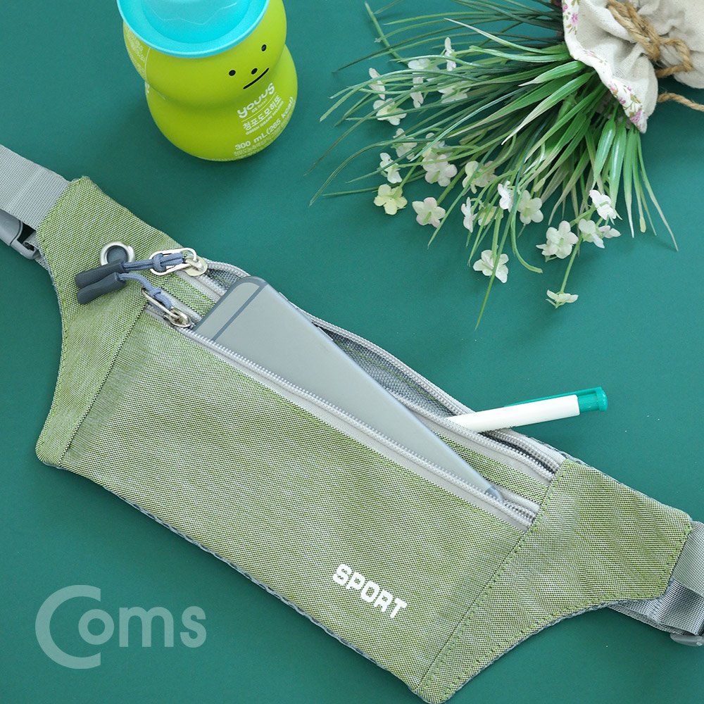 Coms 다용도 포켓 / Green / 허리벨트 / 파우치