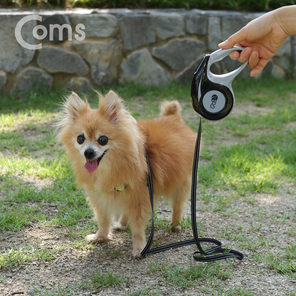 Coms 애견 목줄/강아지(자동 리드줄) 3M