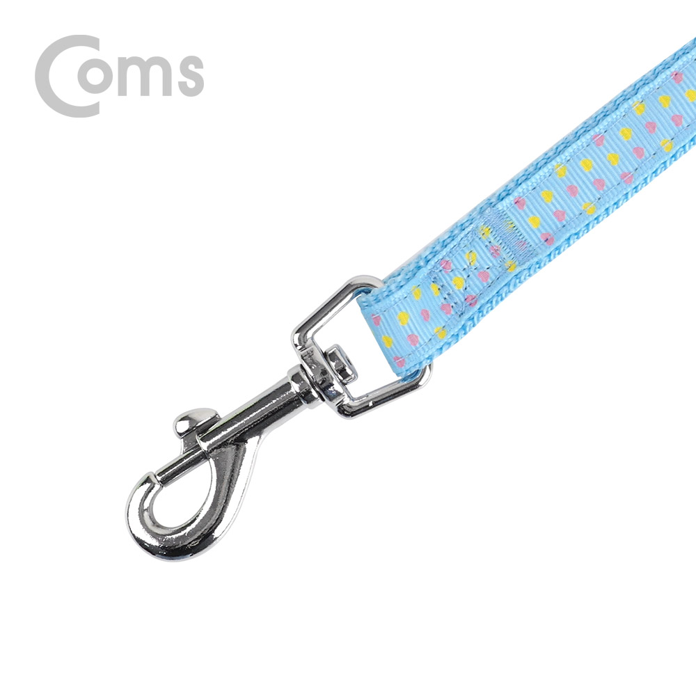 Coms 강아지/애견 가슴줄 / 하네스 / 목줄 / 리드줄 / Blue / 1.2M / 둘레 35~50cm