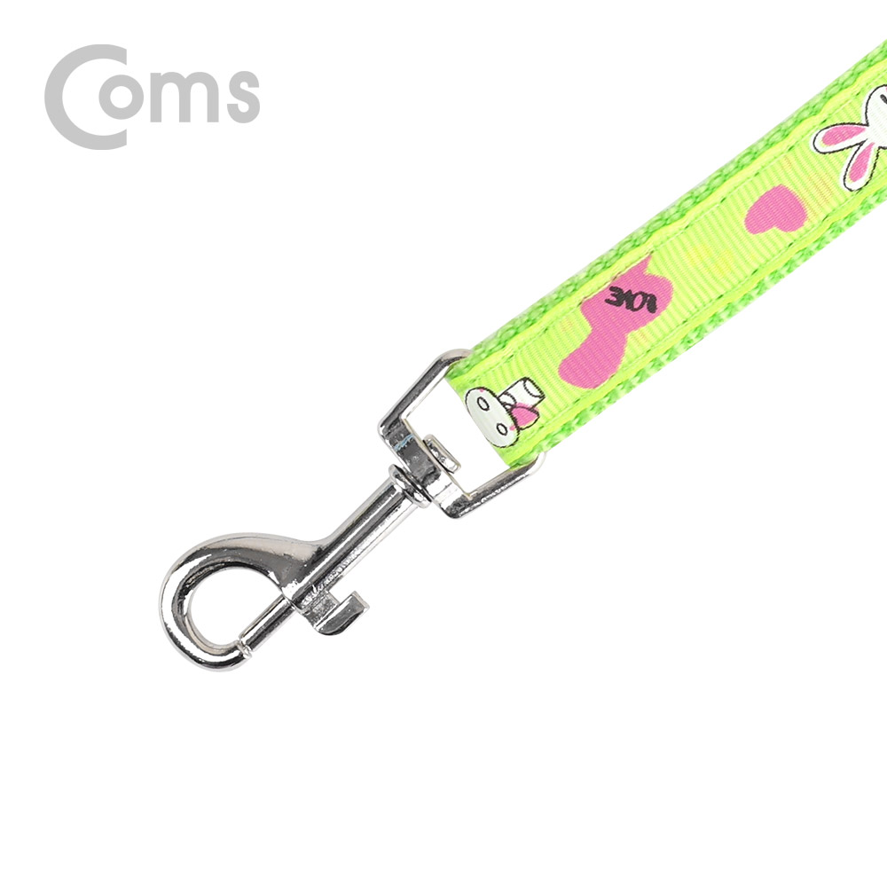 Coms 강아지/애견 가슴줄 / 하네스 / 목줄 / 리드줄 / Green / 1.2M / 둘레 30~45cm
