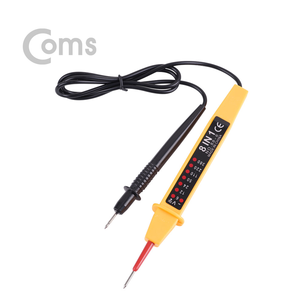 Coms AC/DC 전압 테스터기(측정침/탐침형)