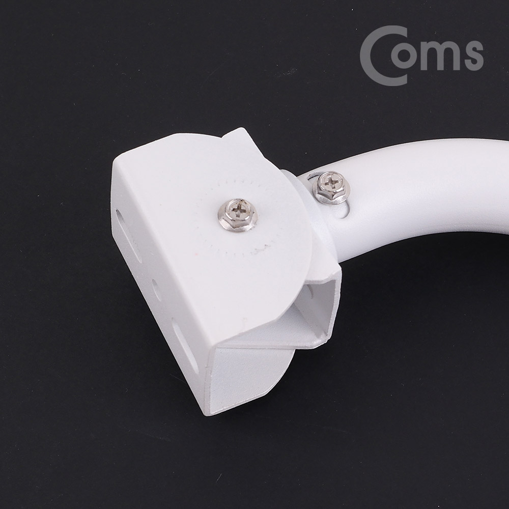 Coms CCTV용 거치대(White) / U자형 / 약 43cm(최대 약 57cm) / 길이조절