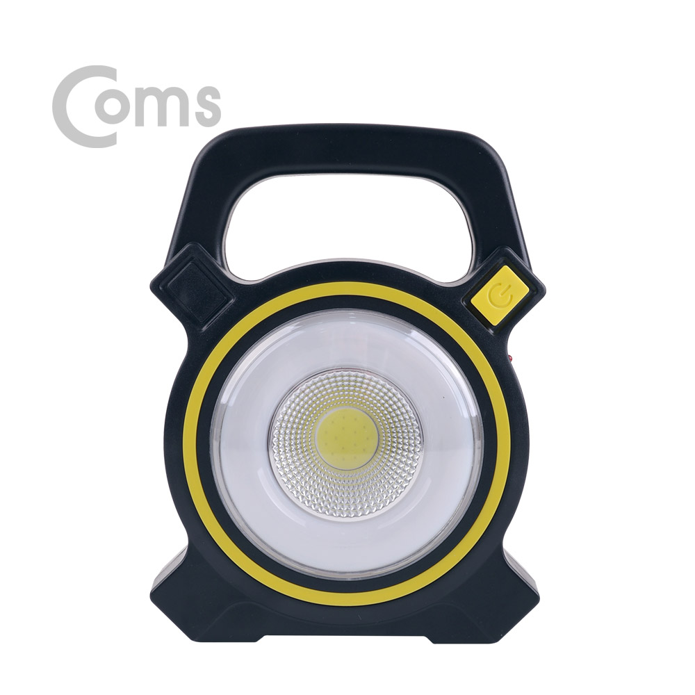 Coms 작업용 LED 라이트 / 램프 (18650 배터리x1ea 내장) / 태양광 충전지원