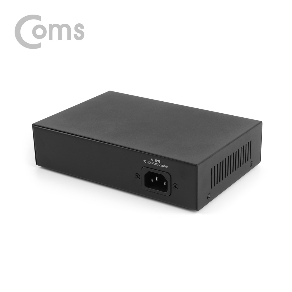 Coms 5포트 기가비트 GbE PoE 스위치허브 10/100/1000Mbps