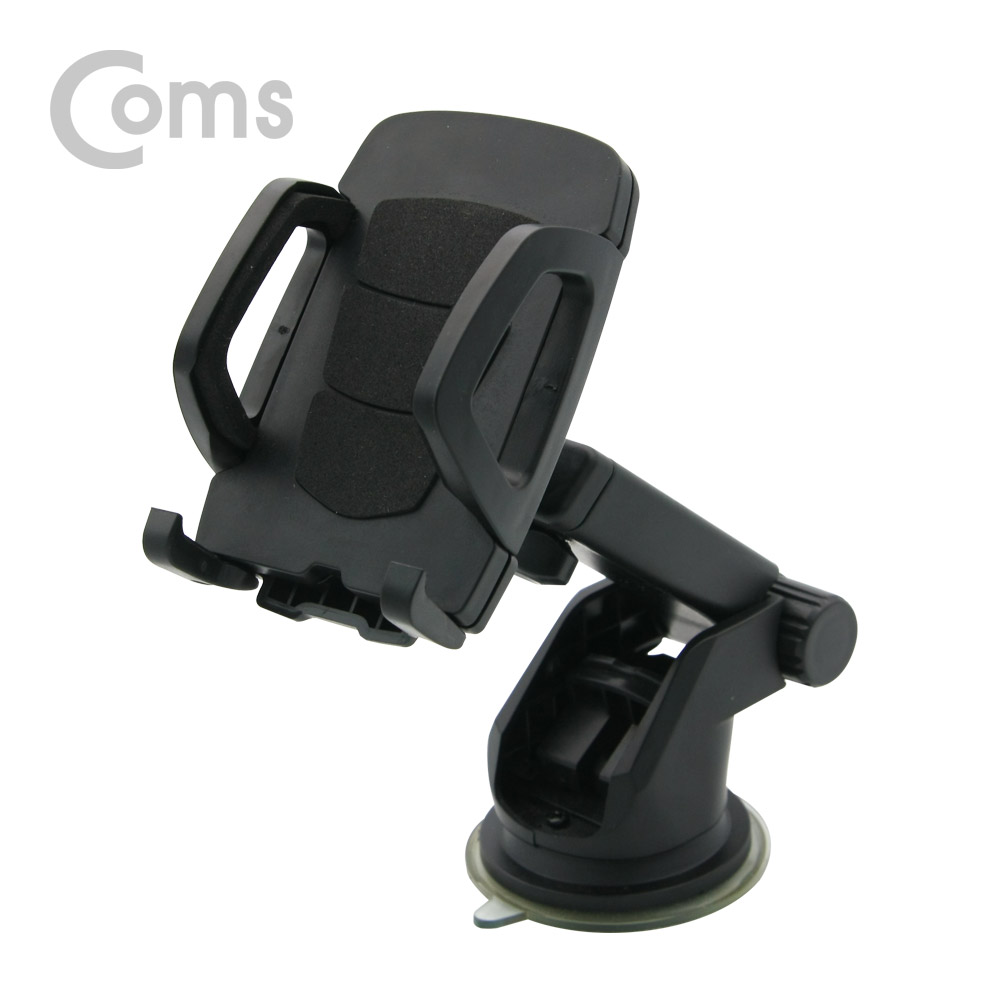 Coms 차량용 스마트폰 거치대 / 원터치 흡착식 / 유리 흡착식