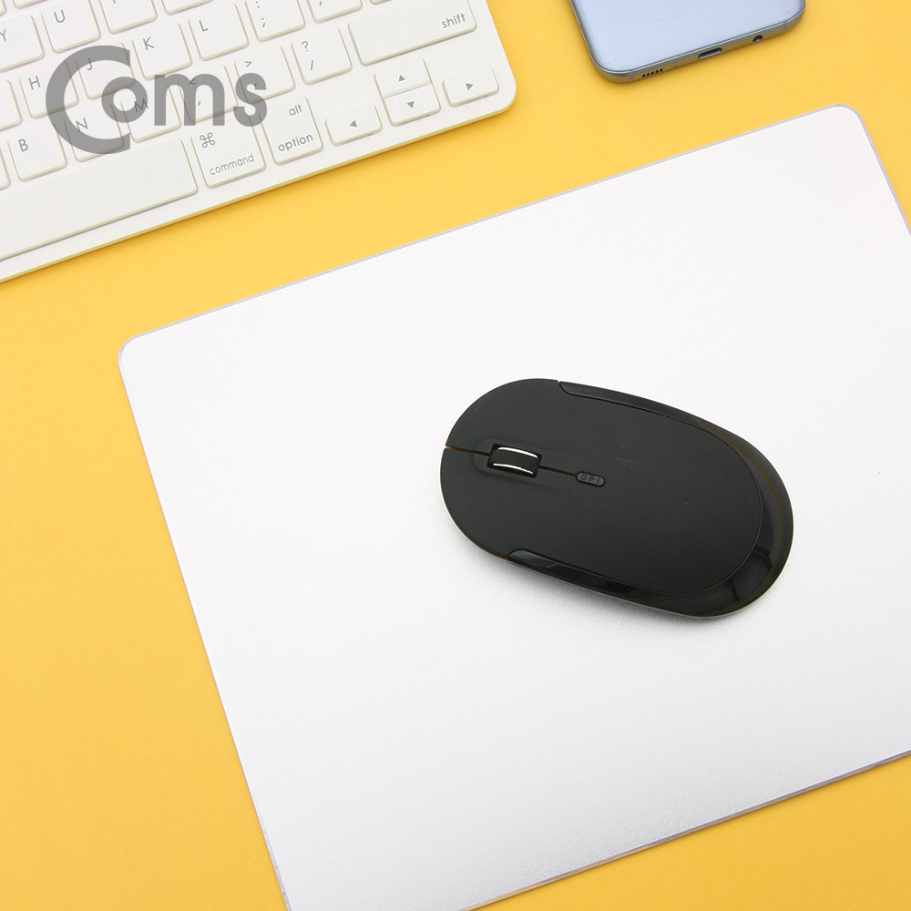 Coms 알루미늄 사각형 마우스 패드 250mm