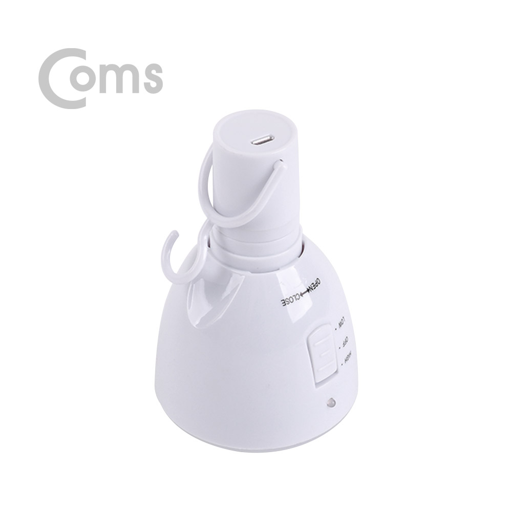 Coms LED 전구 라이트 / 18650 배터리(보호회로)내장