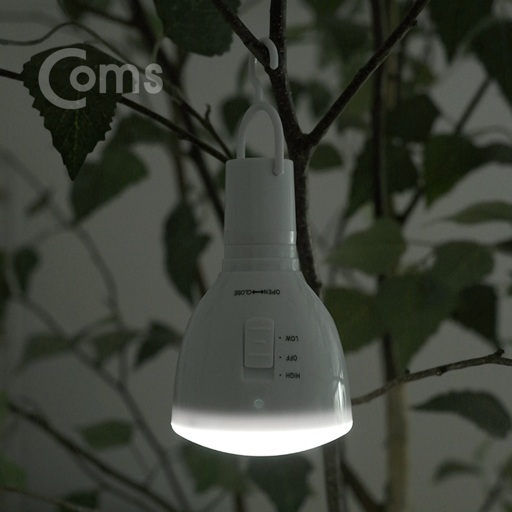 Coms LED 전구 라이트 / 18650 배터리(보호회로)내장