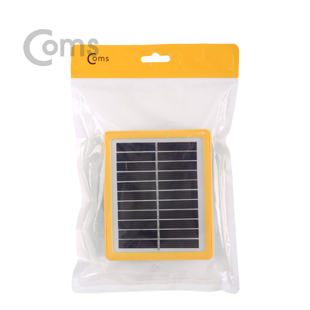Coms 태양광 충전기 / 5V-1A (최대출력) / Micro 5핀 케이블(3M) 일체형