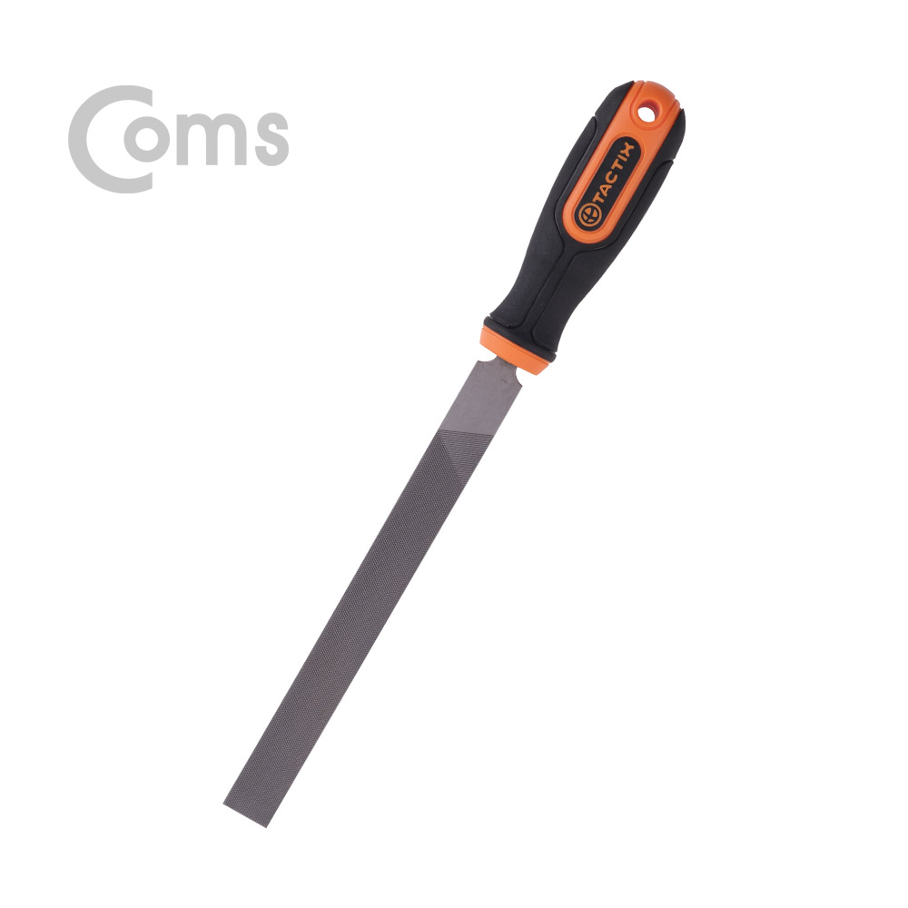 Coms TACTIX 철공용줄 / 200mm / 야스리 / 평줄 - 철공용/목공용