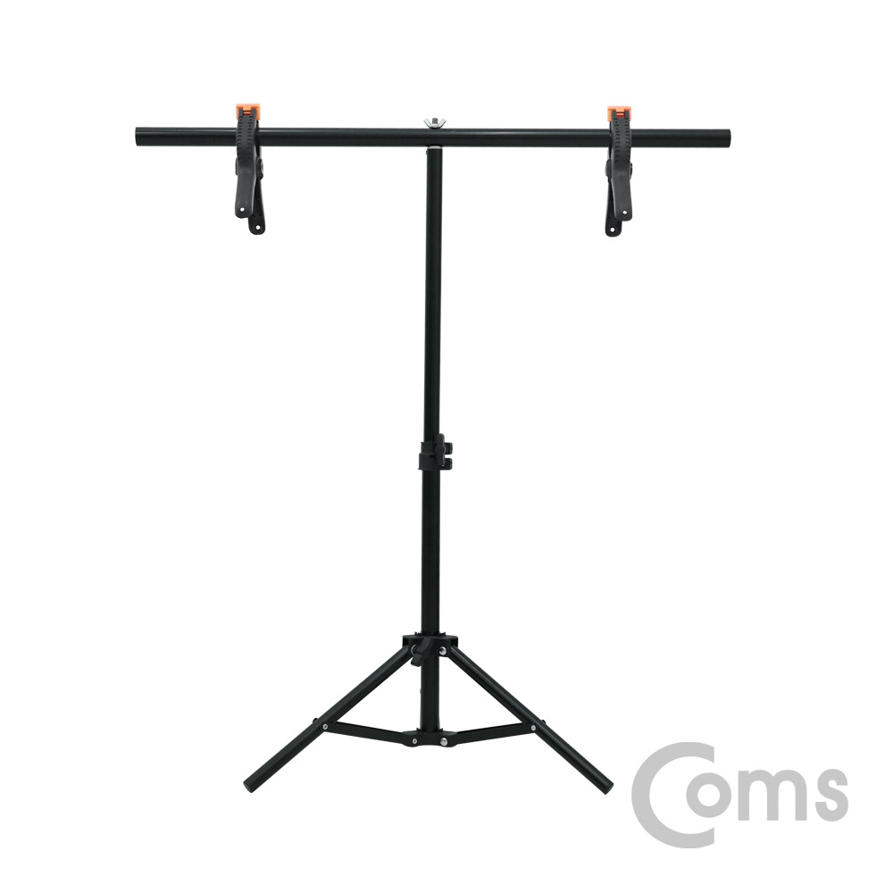 Coms 스튜디오 배경스크린 T형 스탠드 / 배경지 촬영 거치대 / 이동식 / 소형