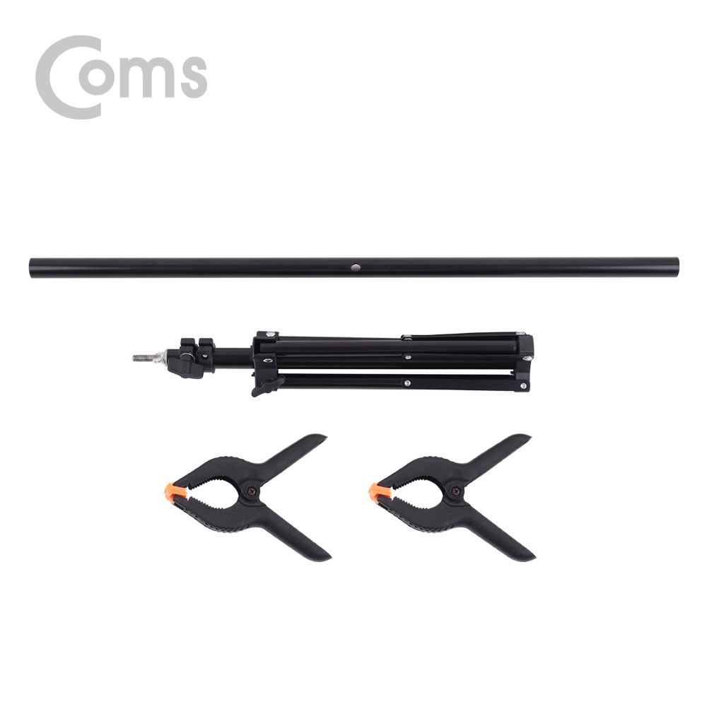 Coms 스튜디오 배경스크린 T형 스탠드 / 배경지 촬영 거치대 / 이동식 / 소형