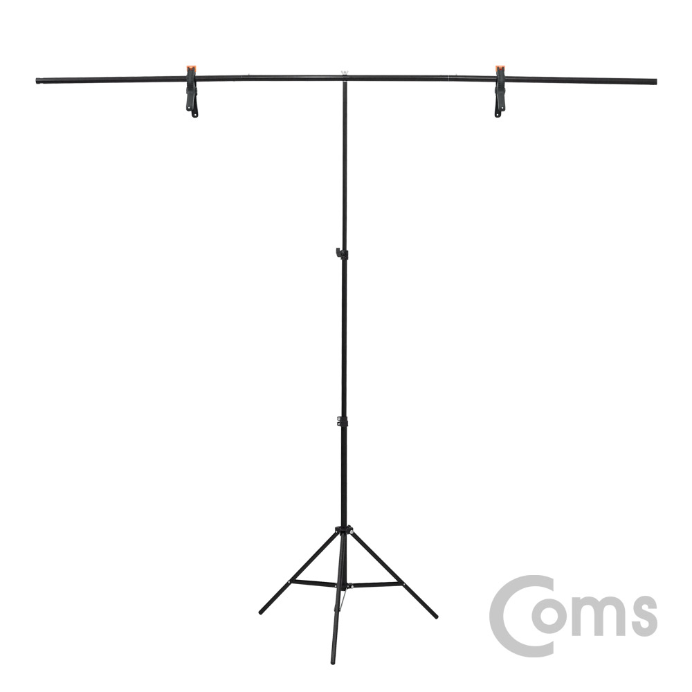 Coms 스튜디오 배경스크린 T형 스탠드 / 배경지 촬영 거치대 / 이동식 / 대형