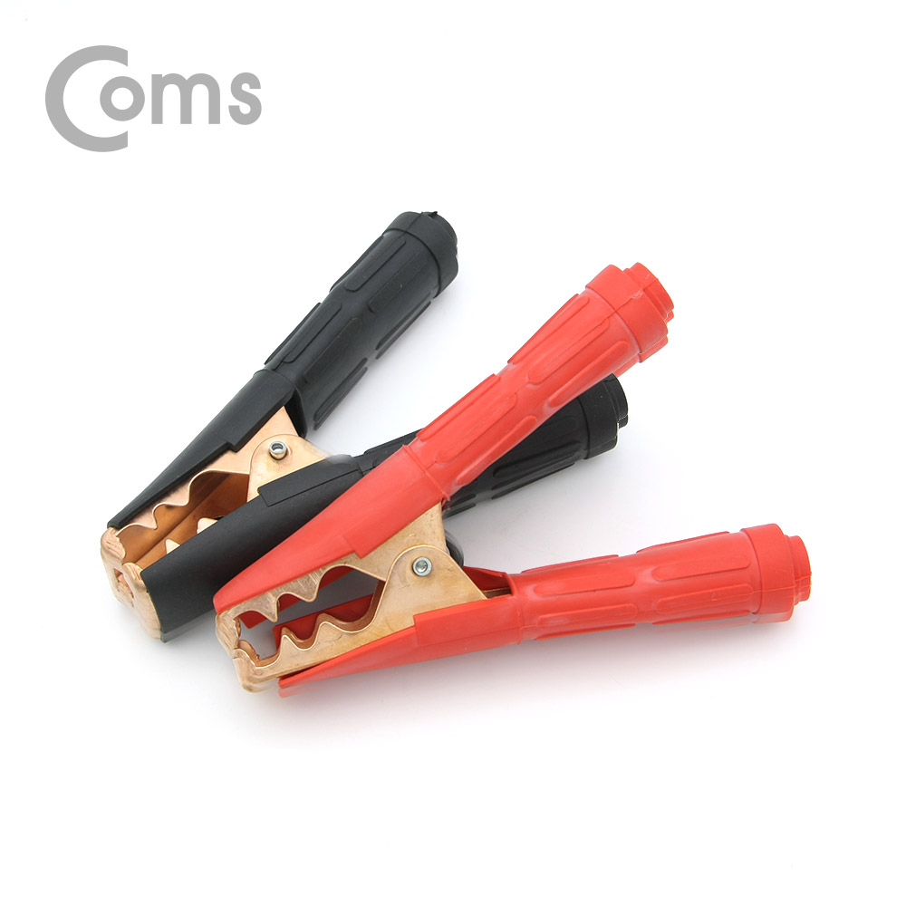 Coms 차량용 배터리 클립 Set (Black/Red)