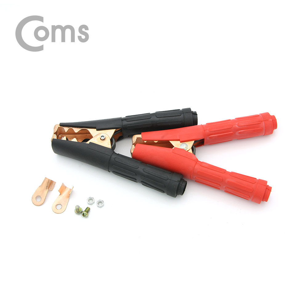Coms 차량용 배터리 클립 Set (Black/Red)