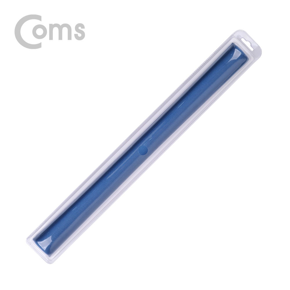 Coms 키보드+마우스 손목 보호대 - LONG & THIN / 59cm X 5cm / 패브릭 커버 / 블루