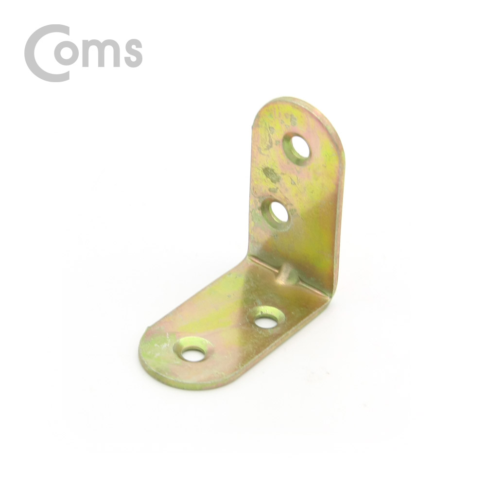 Coms 꺾쇠 (40mm) 4pcs / 직각 모서리 장석 / 나사못 포함 / 코너철