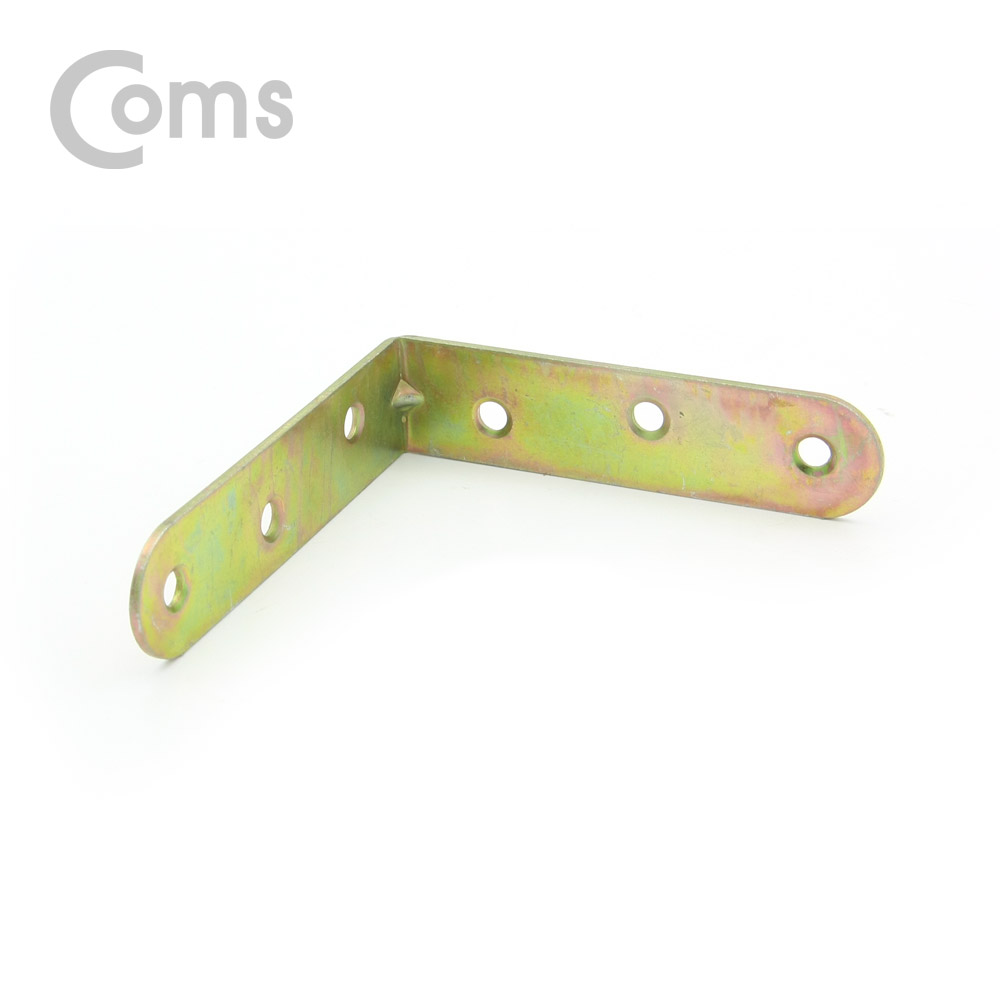 Coms 꺾쇠 (80mm) 4pcs / 직각 모서리 장석 / 나사못 포함 / 코너철
