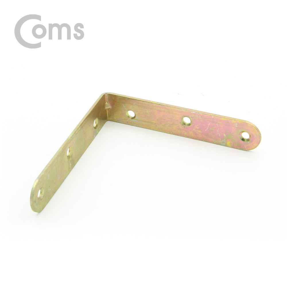 Coms 꺾쇠 (100mm) 4pcs / 직각 모서리 장석 / 나사못 포함 / 코너철