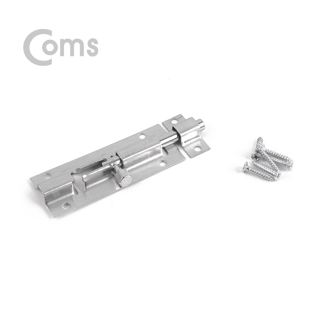 Coms 스텐 안전고리(걸고리) (Tower Bolt) / 73 x 28(mm)