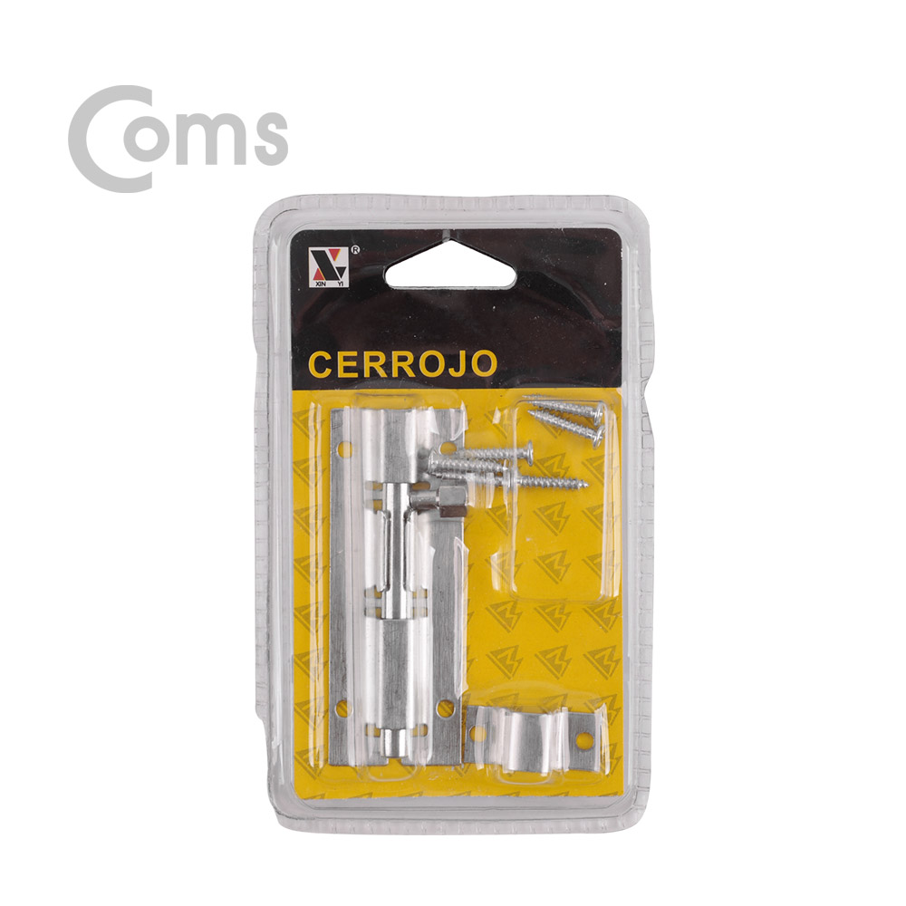 Coms 스텐 안전고리(걸고리) (Tower Bolt) / 73 x 28(mm)