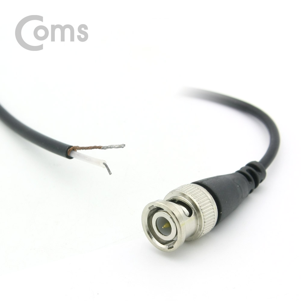 Coms BNC 케이블(제작용) / 약 15cm / BNC(Male)
