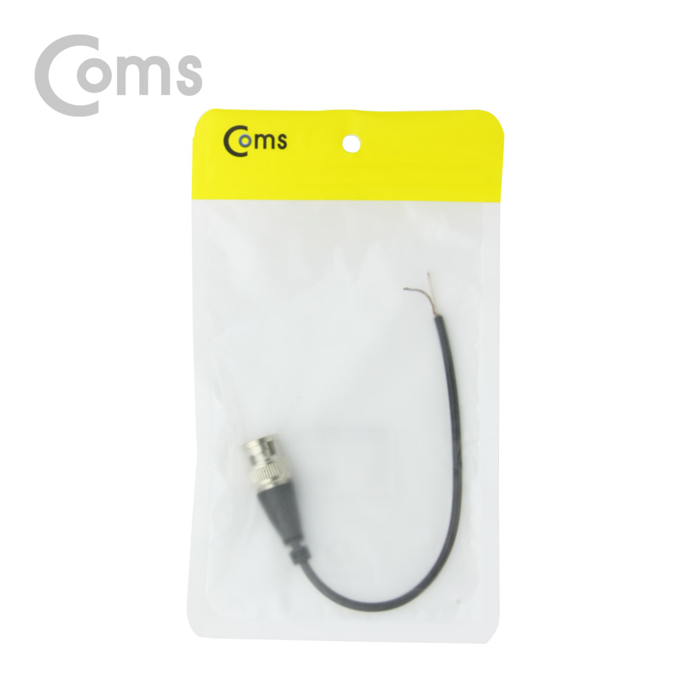 Coms BNC 케이블(제작용) / 약 15cm / BNC(Male)