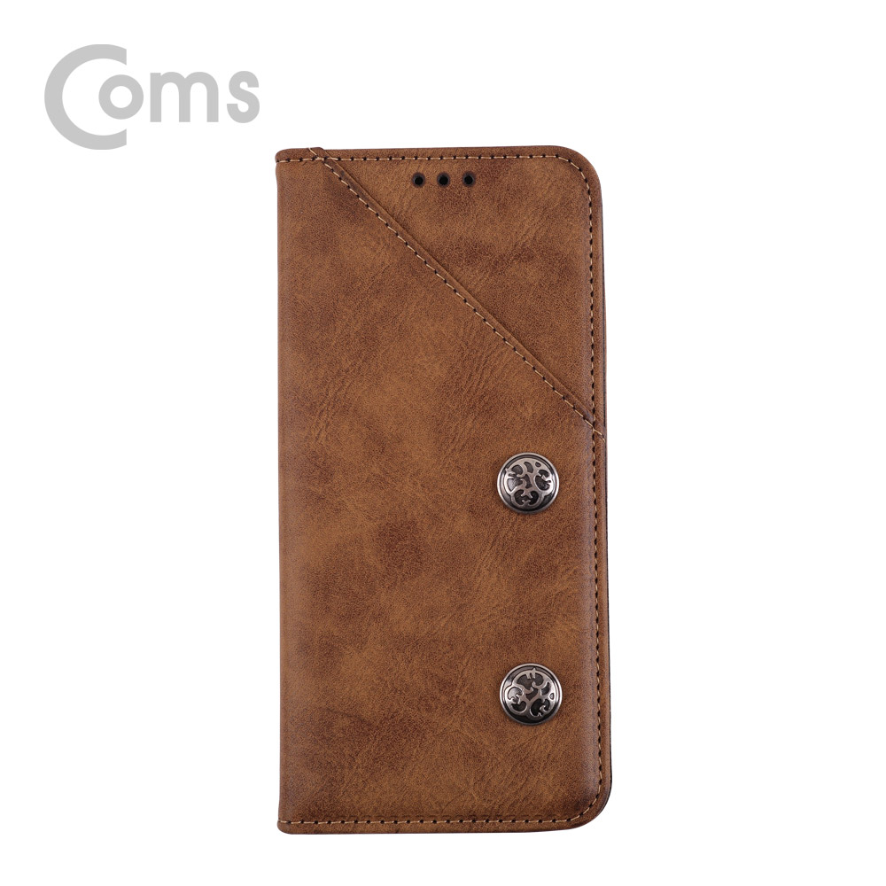 Coms 스마트폰 케이스, 갤S9 P/Brown/갤럭시