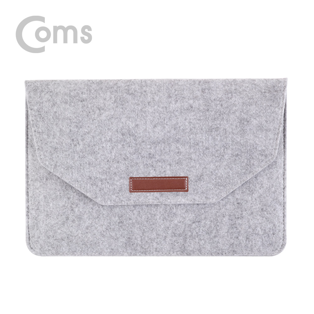 Coms 펠트 노트북 파우치 / 노트북 가방 / 슬림형 / 13.3형 / Gray