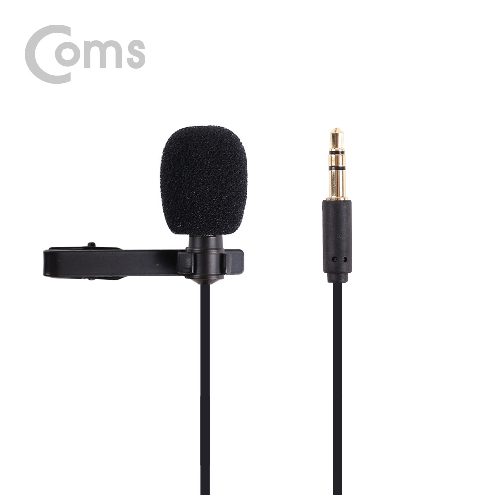 Coms 마이크(고급 미니형), 클립고정 / 스마트폰 마이크