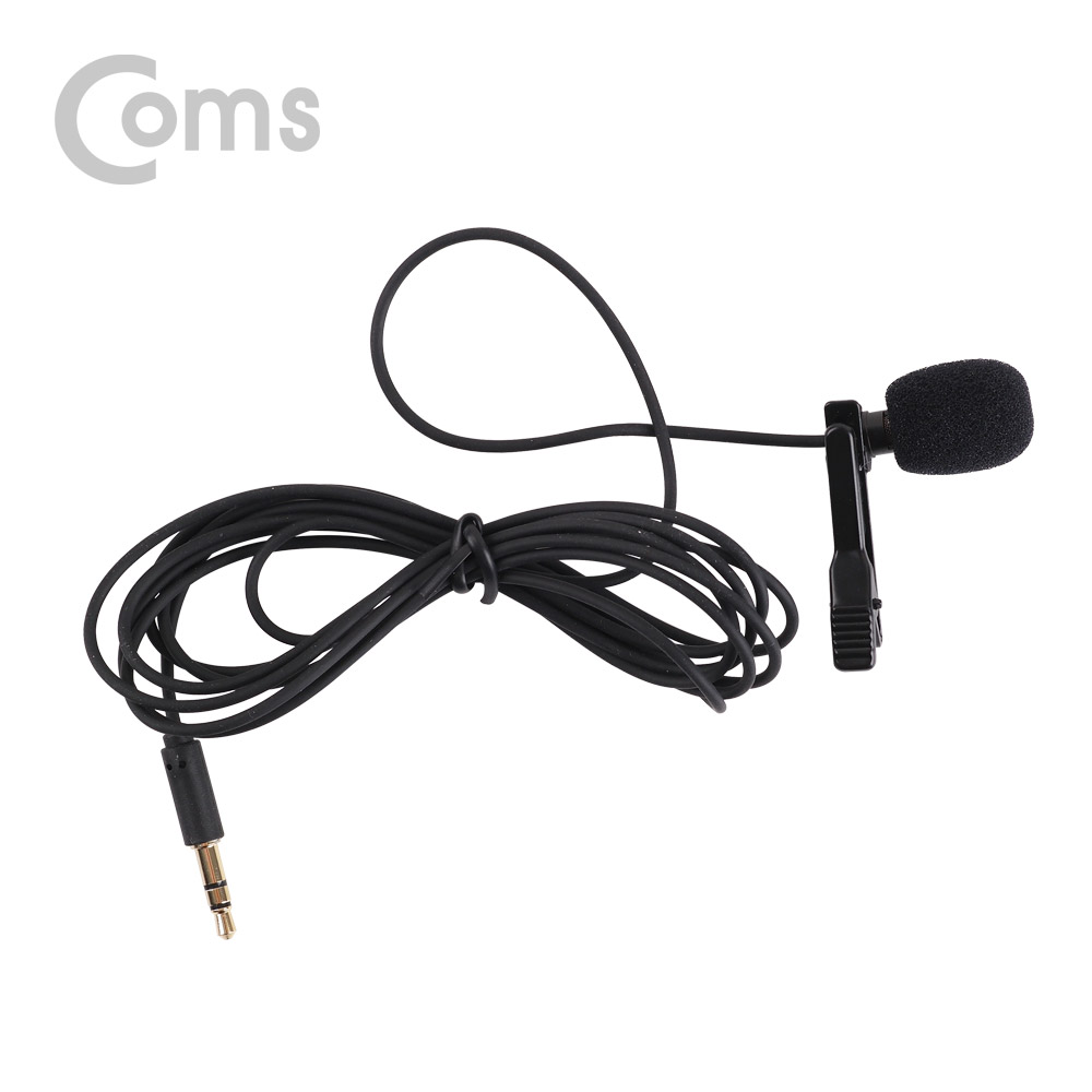 Coms 마이크(고급 미니형), 클립고정 / 스마트폰 마이크