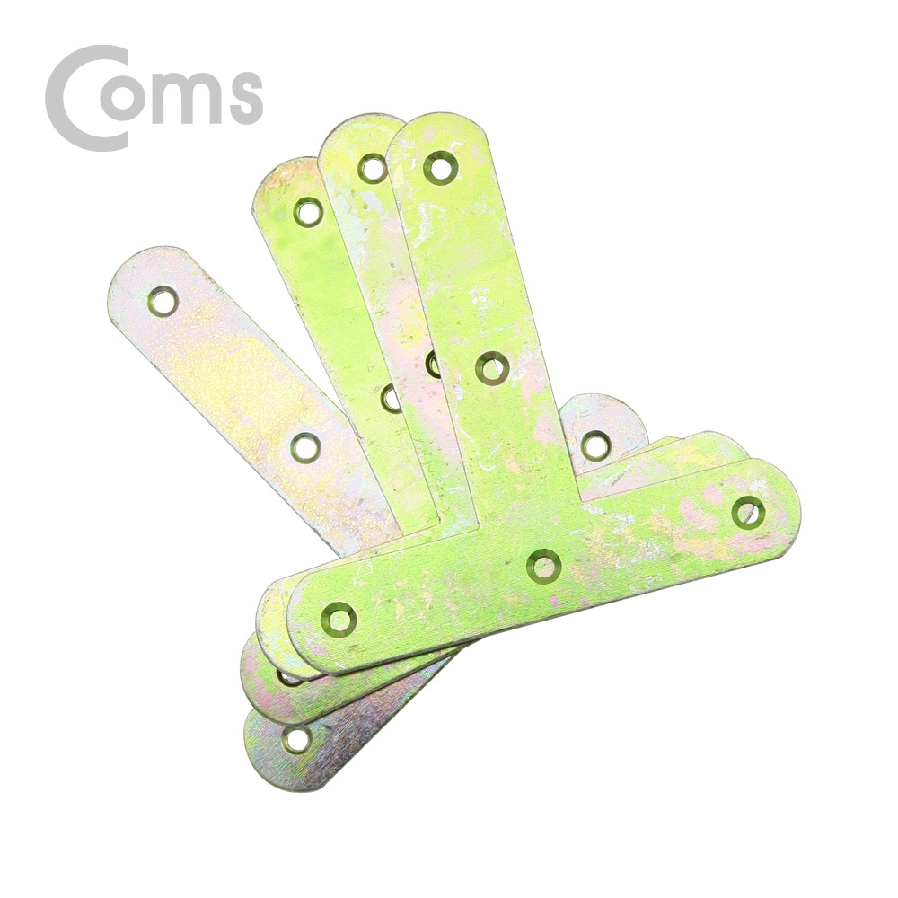 Coms 평철(T자) 4pcs / 100x100x20(mm) / 나사못 포함