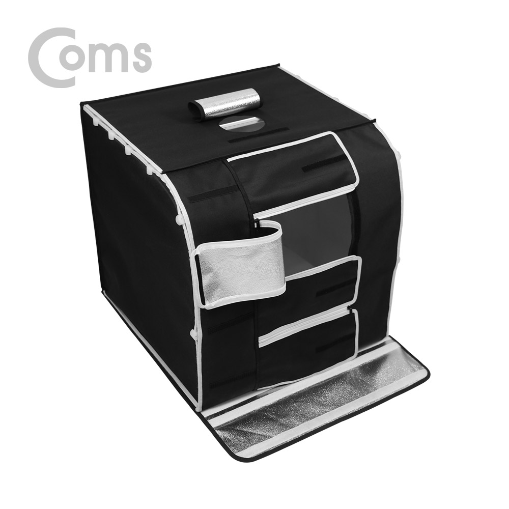 Coms 휴대용 미니 촬영스튜디오(중) 80x80 /제품촬영/귀금속/소품촬영용/포토박스/국내생산품