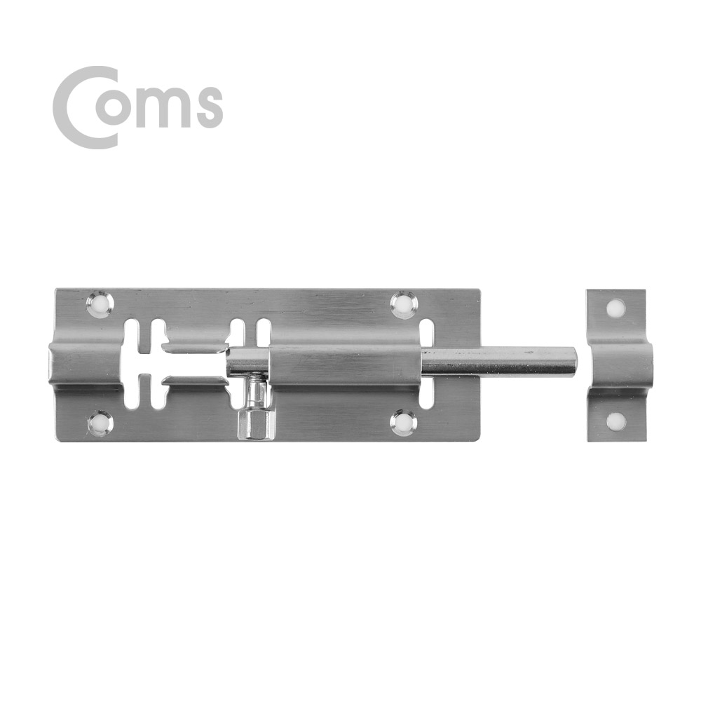 Coms 스텐 안전고리(걸고리) (Tower Bolt) / 약 111 x 35(mm)