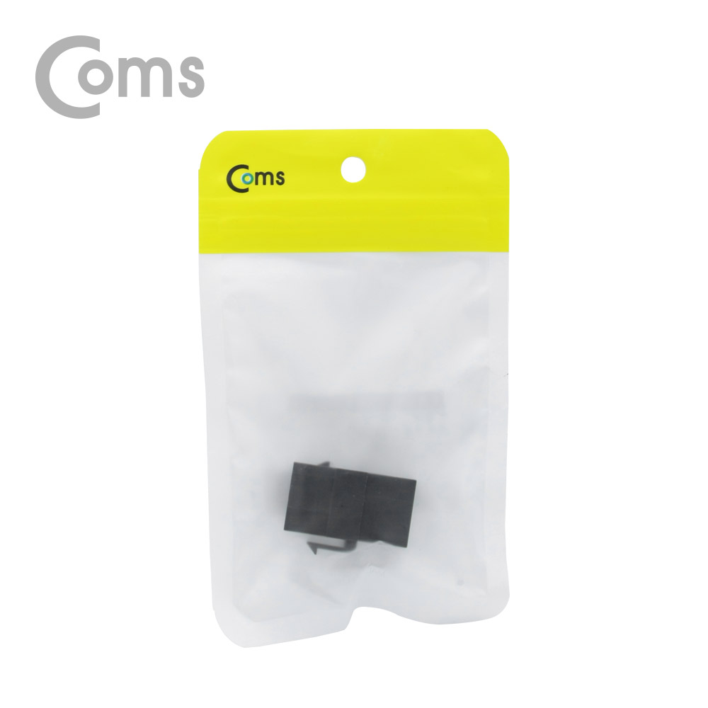 Coms USB 3.1 젠더(Type C) (F/F), 일체형/키스톤잭/월플레이트 / Black