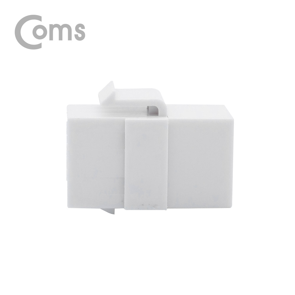 Coms USB 3.1 젠더(Type C) (F/F), 일체형/키스톤잭/월플레이트 / White